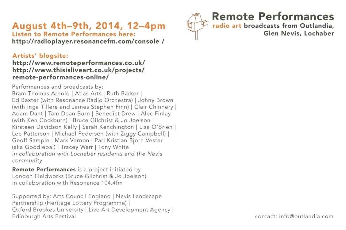 Remote Performances 02